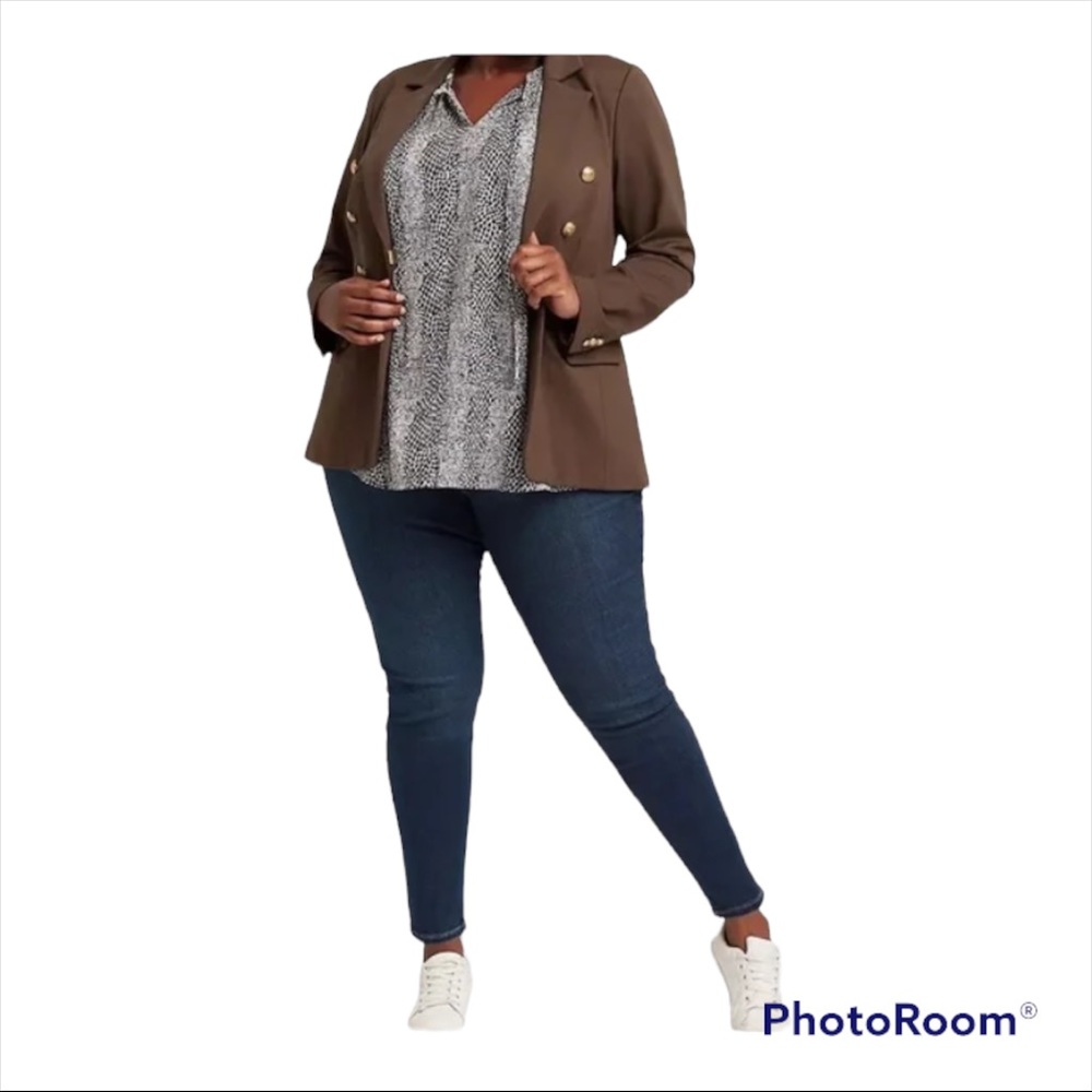 Lane Bryant Mid Rise Skinny Jeans